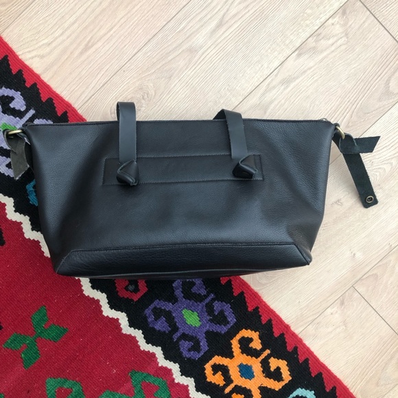 🇨🇦Cantin Eugene leather and felt bag - made in Montreal - like new - Picture 4 of 9